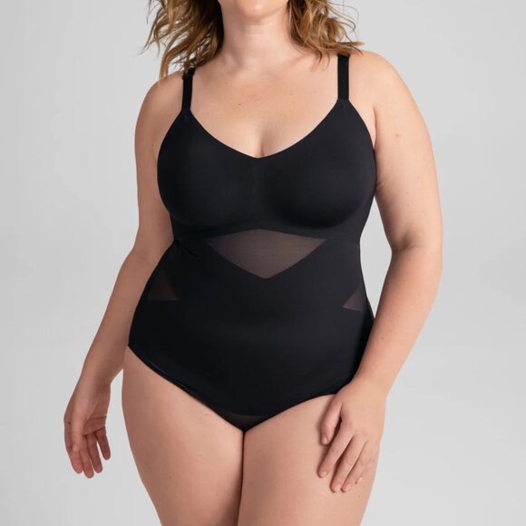 Honeylove Other - Honeylove Lift Wear Runway Black Cami Bodysuit Shapewear Size XL NEW